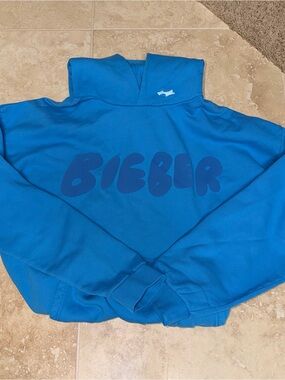 Skylrk Justin Bieber Coachella Blue Hoodie